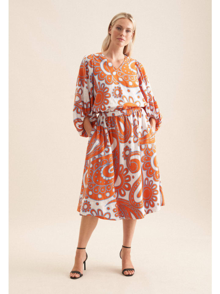 Юбка до колена Seidensticker, оранжевый
Юбка до колена Seidensticker, оранжевый