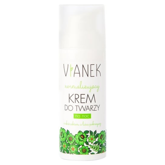 Ночной крем для лица, 50 мл Vianek, Normalizing Series
Ночной крем для лица, 50 мл Vianek, Normalizing Series