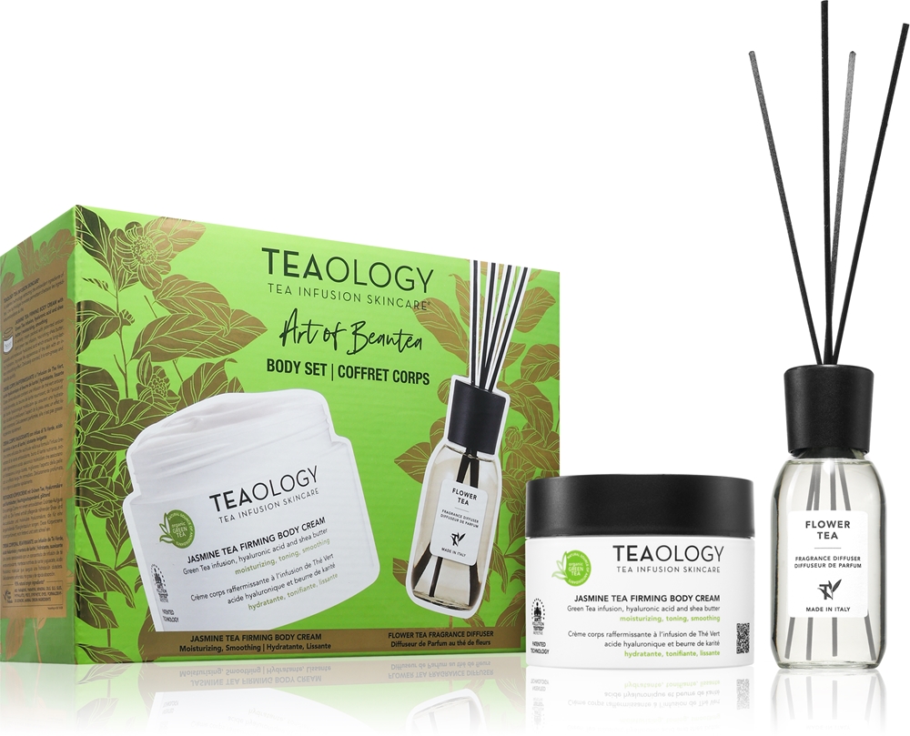 Питательный подарочный набор с жасминовым чаем Teaology, 2 шт
Питательный подарочный набор с жасминовым чаем Teaology, 2 шт