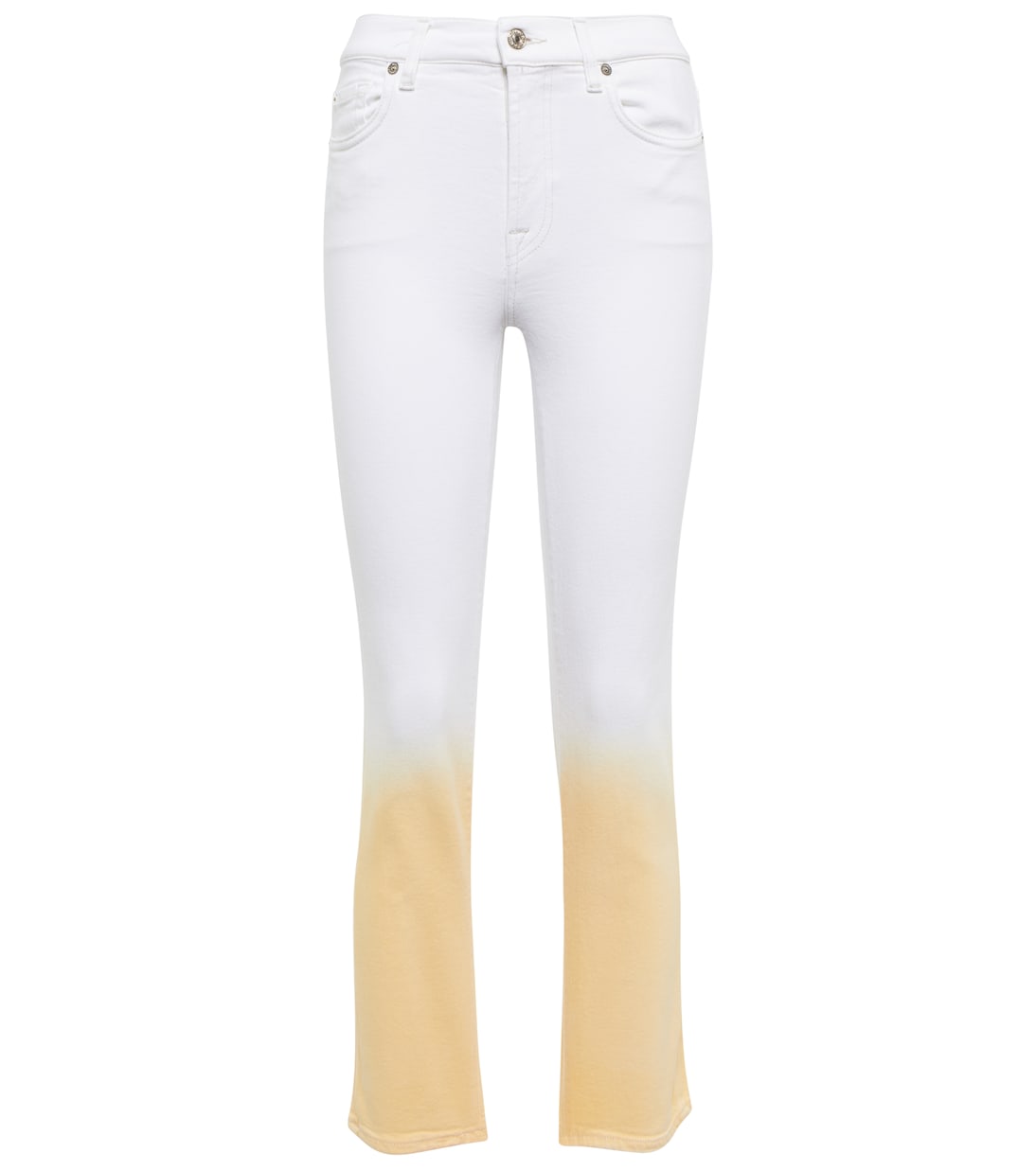 Джинсы Straight Crop средней посадки 7 For All Mankind, Mimosa
Джинсы Straight Crop средней посадки 7 For All Mankind, Mimosa