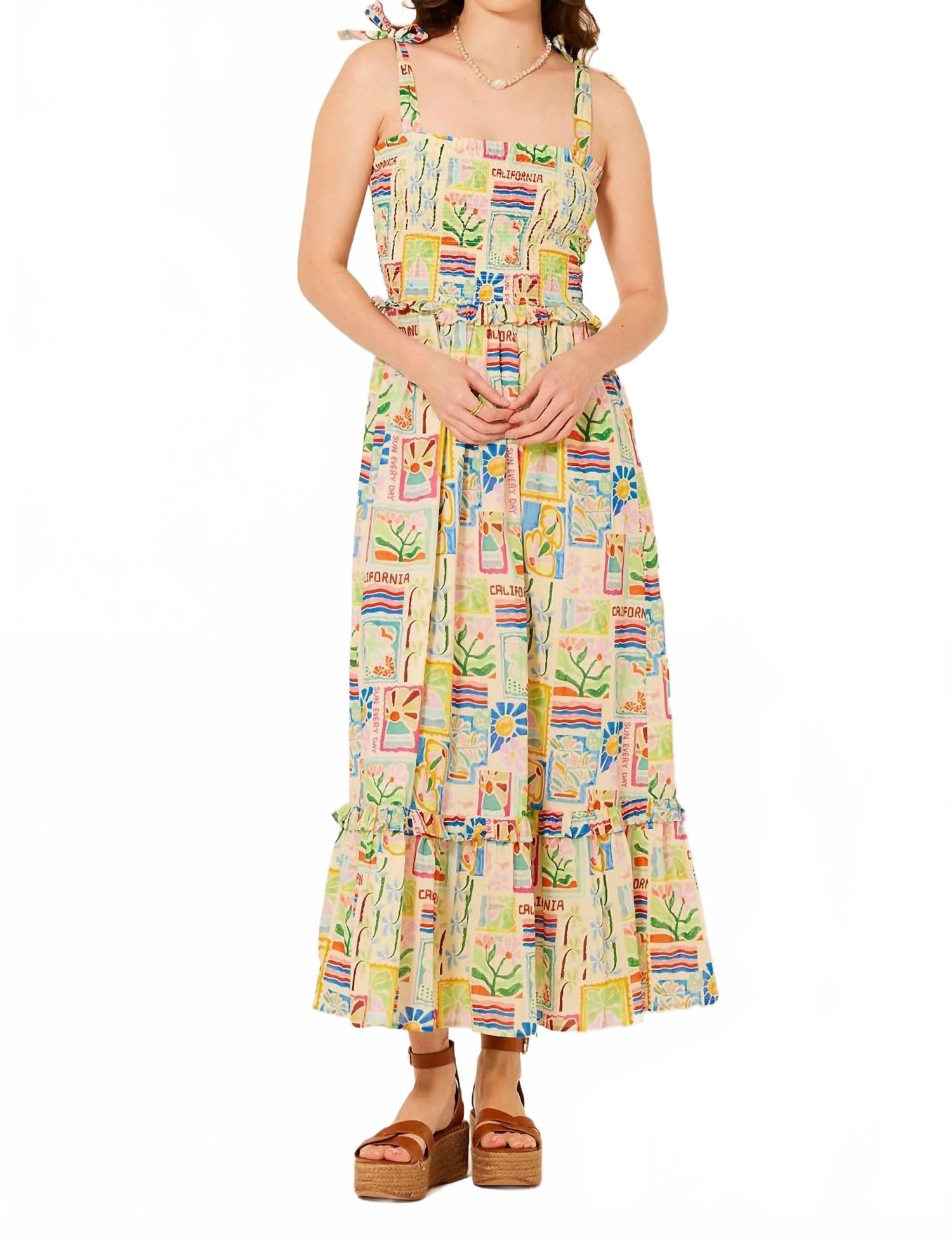 Линда Флора Макси Платье в Калифорнии Mint, Li California
Линда Флора Макси Платье в Калифорнии Mint, Li California