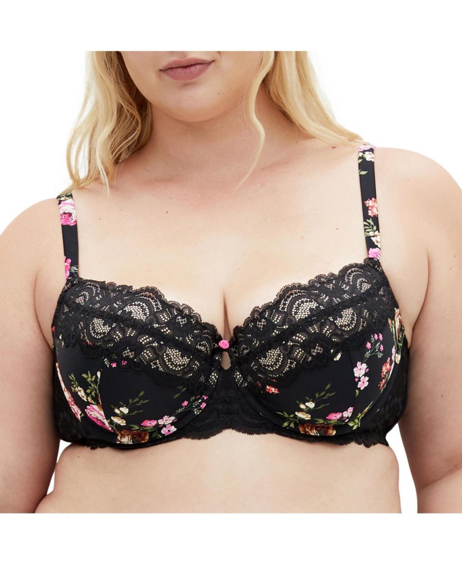 Женский бюстгальтер Arcadia Uplift с принтом CITY CHIC, Black floral print
Женский бюстгальтер Arcadia Uplift с принтом CITY CHIC, Black floral print