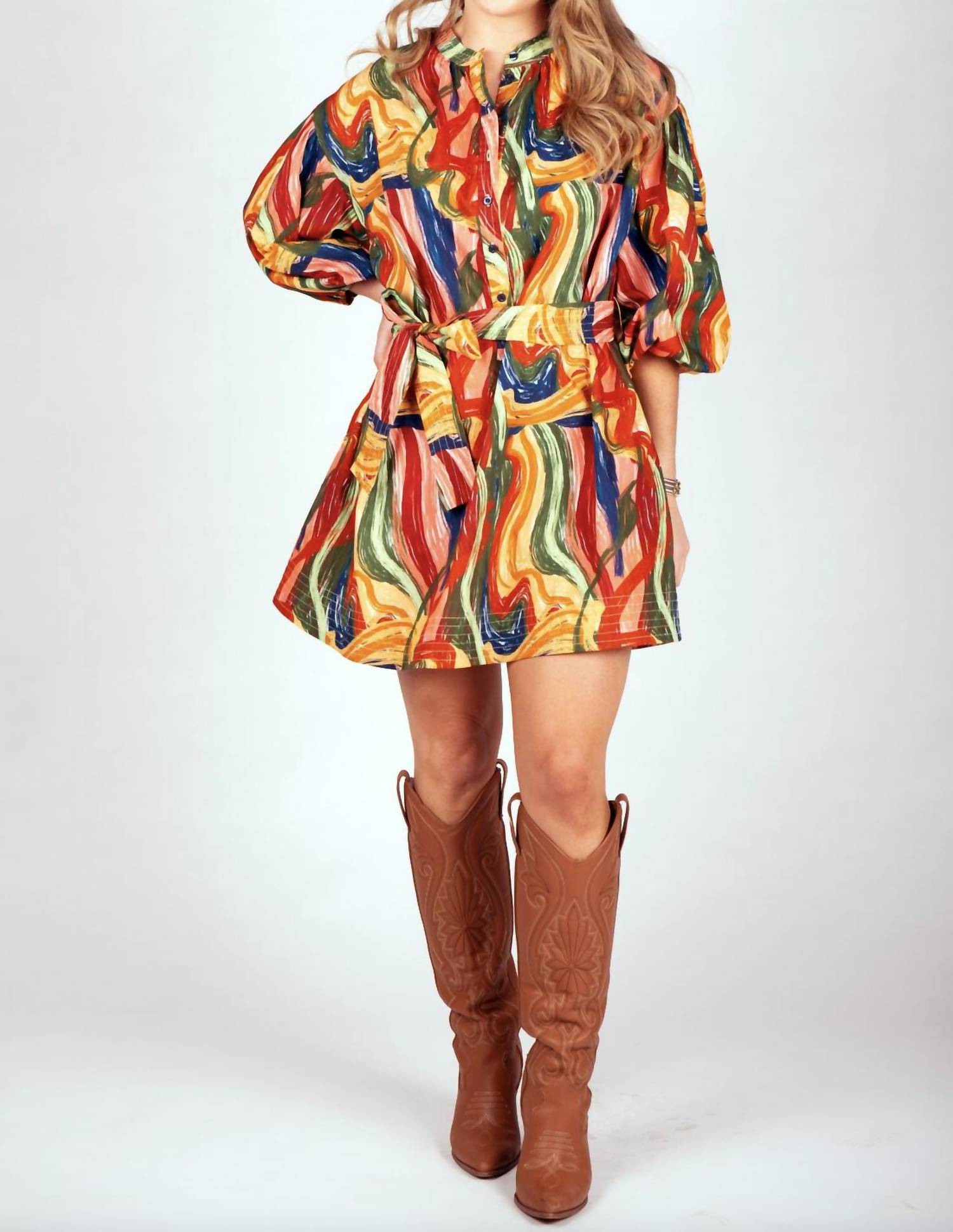 Платье Lexi в первичном абстрактном стиле Sincerely Ours, цвет primary abstract
Платье Lexi в первичном абстрактном стиле Sincerely Ours, цвет primary abstract