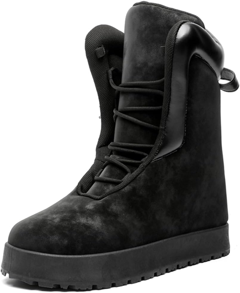 Мужские модные ботинки на щиколотку, удобные, с шнуровкой, высокие повседневные туфли, объемная подошва для ежедневной носки Zhoupulp, черный
Мужские модные ботинки на щиколотку, удобные, с шнуровкой, высокие повседневные туфли, объемная подошва для ежедневной носки Zhoupulp, черный