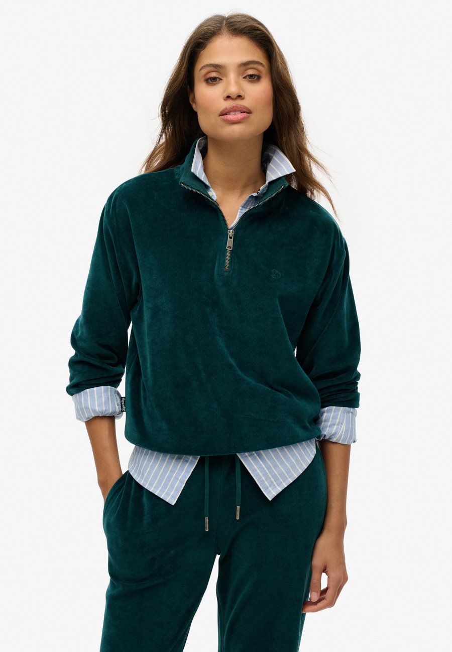 Толстовка Superdry & Co HALF ZIP, Dark Pine Green/Green
Толстовка Superdry & Co HALF ZIP, Dark Pine Green/Green