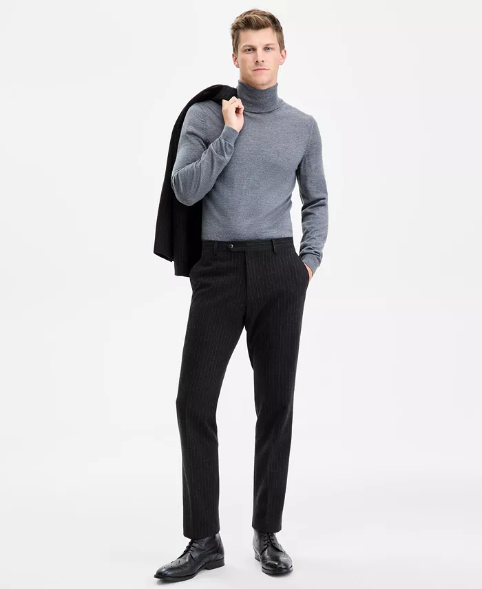 Мужские брюки Modern-Fit из шерсти в тонкую полоску Tommy Hilfiger, черный
Мужские брюки Modern-Fit из шерсти в тонкую полоску Tommy Hilfiger, черный