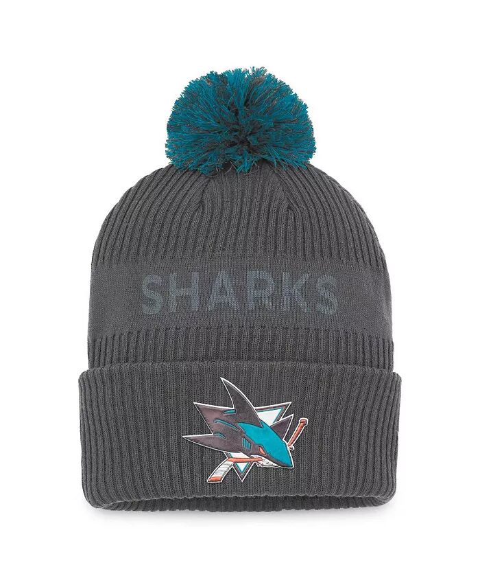 Мужская шапка-кафта San Jose Sharks Authentic Pro Home Ice с манжетами и помпоном Fanatics
Мужская шапка-кафта San Jose Sharks Authentic Pro Home Ice с манжетами и помпоном Fanatics