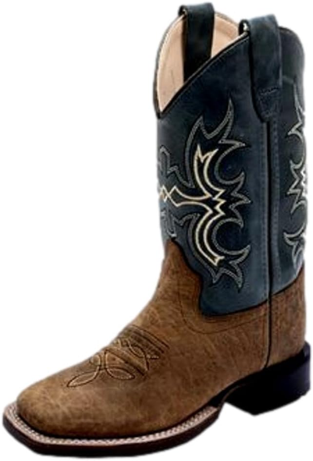 Ботинки в стиле Дикого Запада, унисекс-детские, с широким квадратным носком, в стиле вестерн Old West, синий/коричневый
Ботинки в стиле Дикого Запада, унисекс-детские, с широким квадратным носком, в стиле вестерн Old West, синий/коричневый