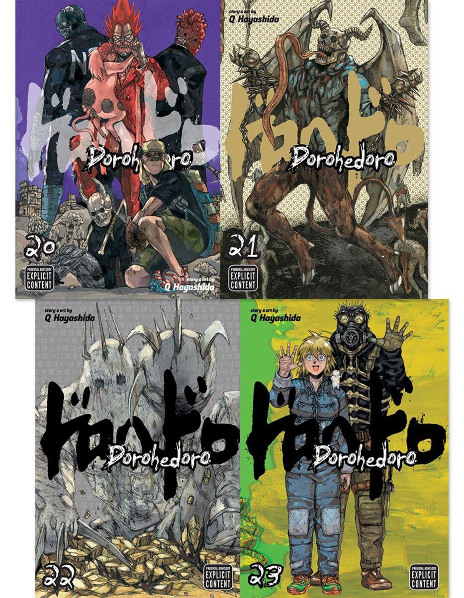 Манга Dorohedoro Manga (20-23) Bundle
Манга Dorohedoro Manga (20-23) Bundle