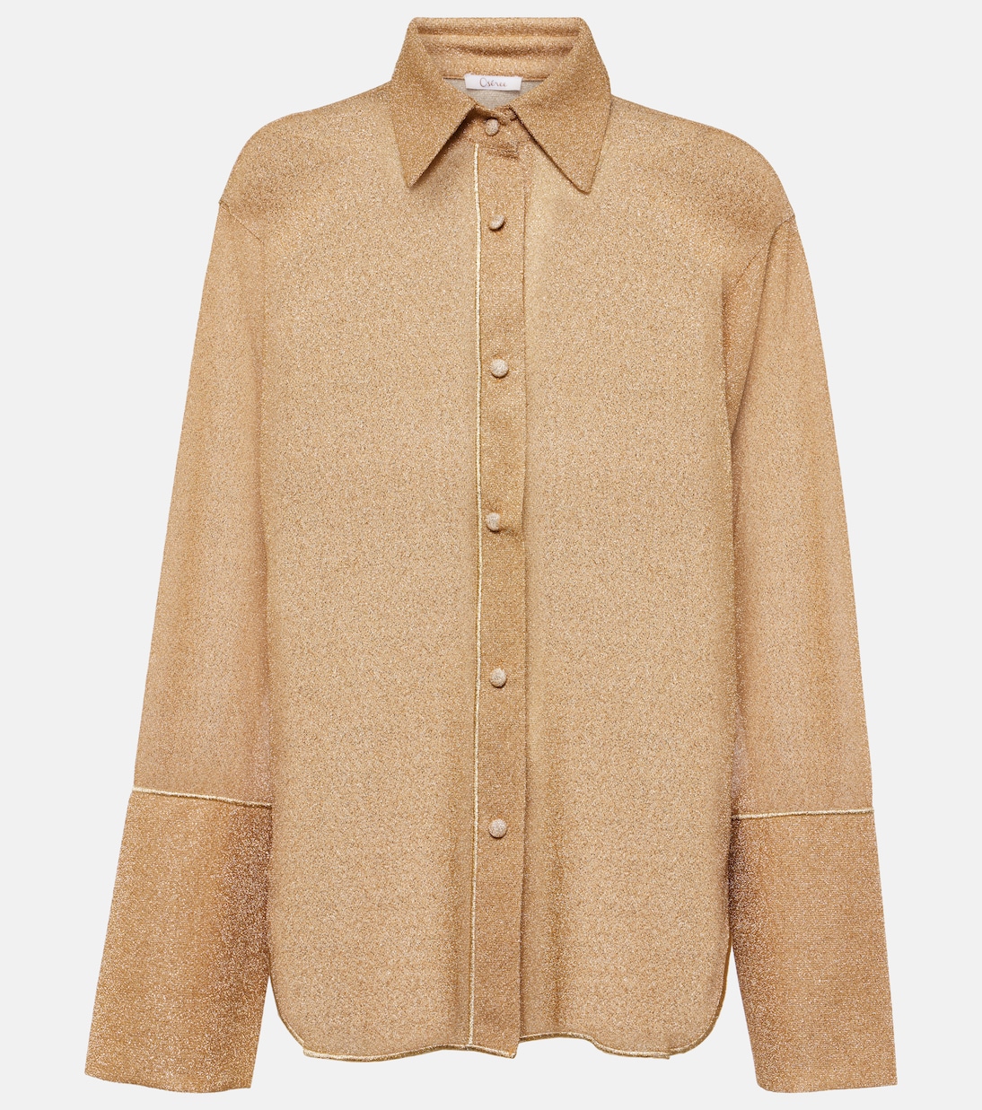 Рубашка с люрексом Lumière Oséree, золотой
Рубашка с люрексом Lumière Oséree, золотой