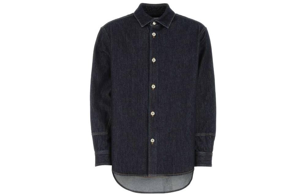 Рубашка мужская синяя Loewe, синий
Рубашка мужская синяя Loewe, синий