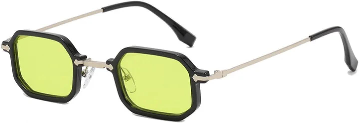 Солнцезащитные очки с защитой от УФ-излучения UV400 | Панк, маленькие, для женщин и мужчин | Линзы конфетных цветов, для занятий спортом на открытом воздухе и вождения DSVIGF, Green
Солнцезащитные очки с защитой от УФ-излучения UV400 | Панк, маленькие, для женщин и мужчин | Линзы конфетных цветов, для занятий спортом на открытом воздухе и вождения DSVIGF, Green