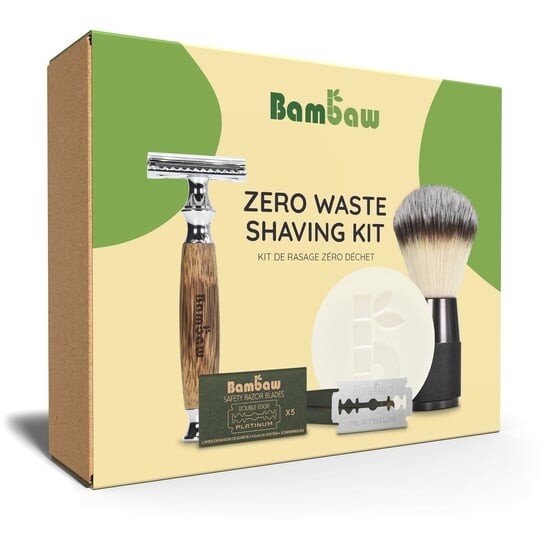 Набор для бритья, Zero Waste, издание Bamboo Bambow, Bambaw
Набор для бритья, Zero Waste, издание Bamboo Bambow, Bambaw