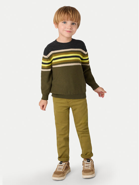 Тканевые брюки узкого кроя Mayoral, зеленый
Тканевые брюки узкого кроя Mayoral, зеленый