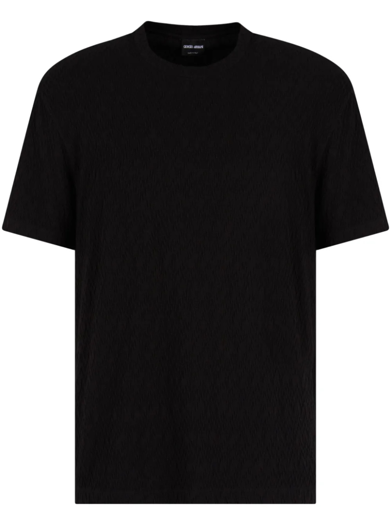 Фактурная футболка Giorgio Armani, черный
Фактурная футболка Giorgio Armani, черный