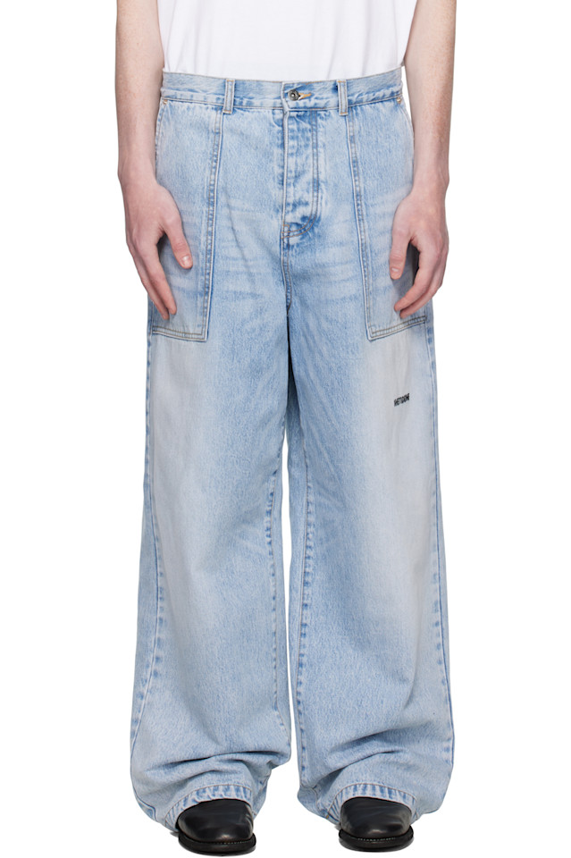 Плотницкие джинсы We11Done, цвет sky
Плотницкие джинсы We11Done, цвет sky