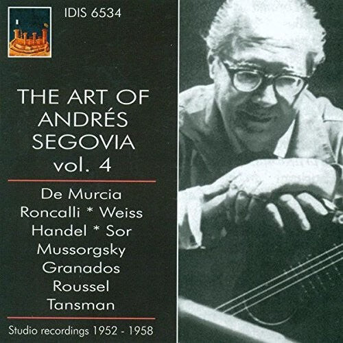 CD диск Granados / Handel: Art of Segovia 4
CD диск Granados / Handel: Art of Segovia 4