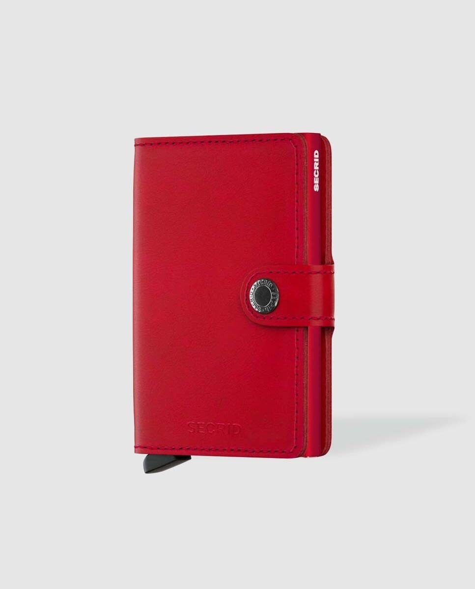 Визитница красного цвета из жесткой кожи и алюминия Secrid, красный
Визитница красного цвета из жесткой кожи и алюминия Secrid, красный