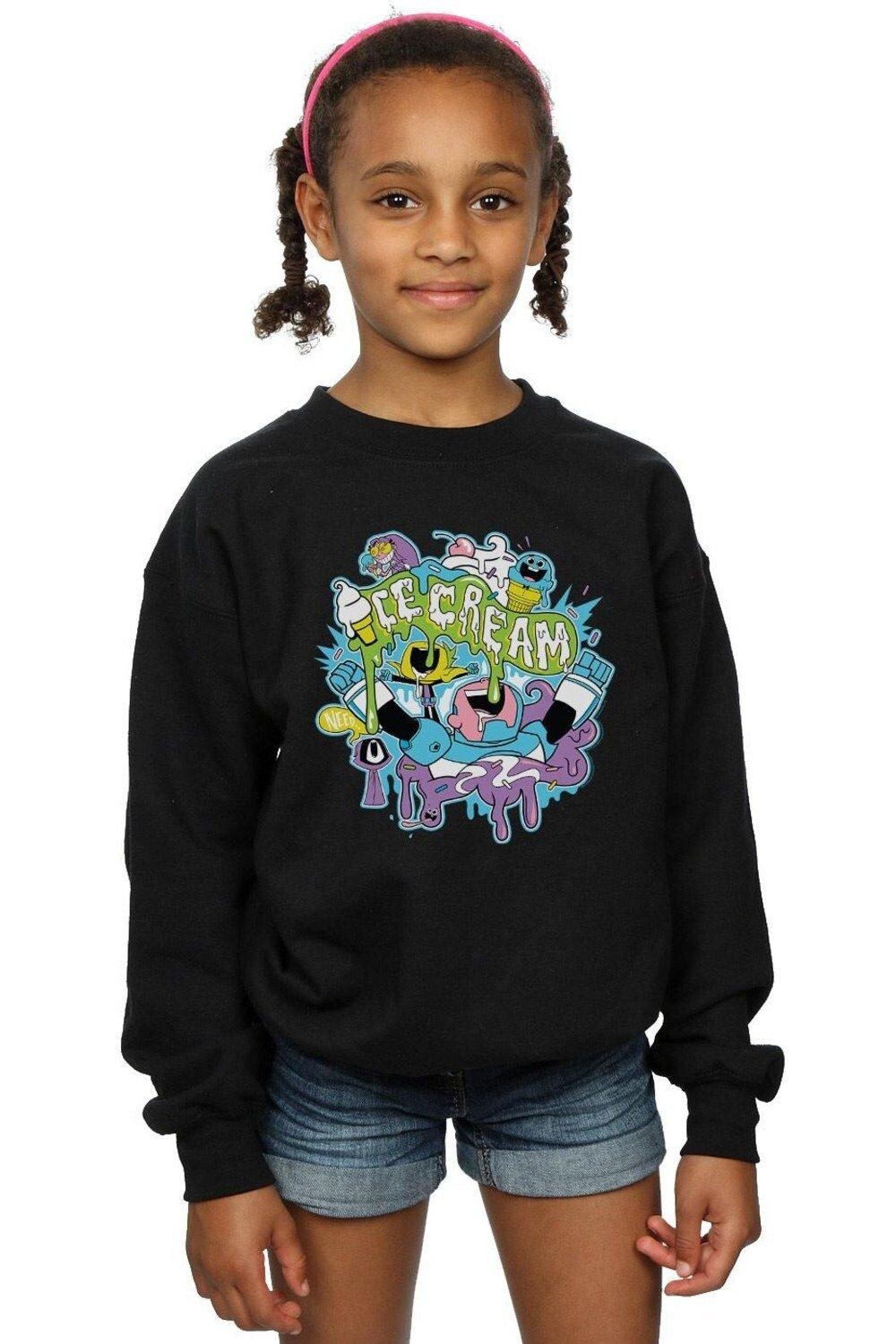 Толстовка с мороженым Teen Titans Go DC Comics, черный
Толстовка с мороженым Teen Titans Go DC Comics, черный