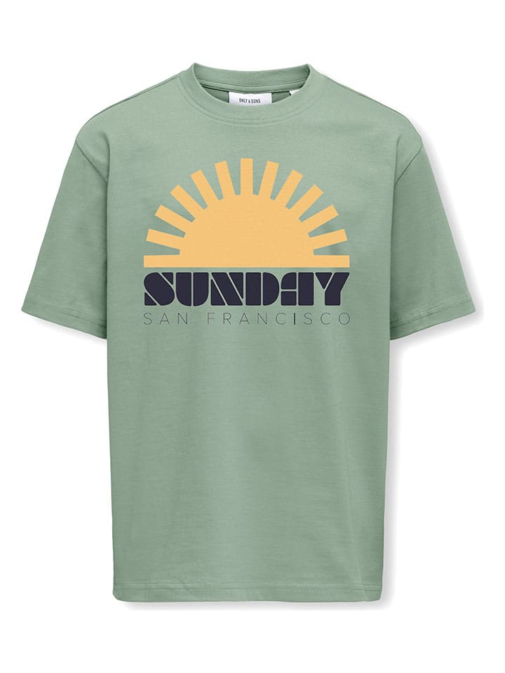 Футболка ONLY & SONS Junior, зеленый
Футболка ONLY & SONS Junior, зеленый