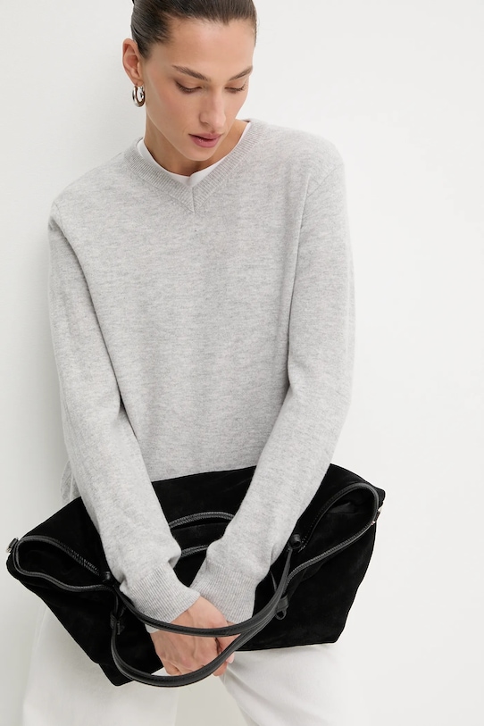 Свитер из мериносовой шерсти Answear.Lab, серый
Свитер из мериносовой шерсти Answear.Lab, серый