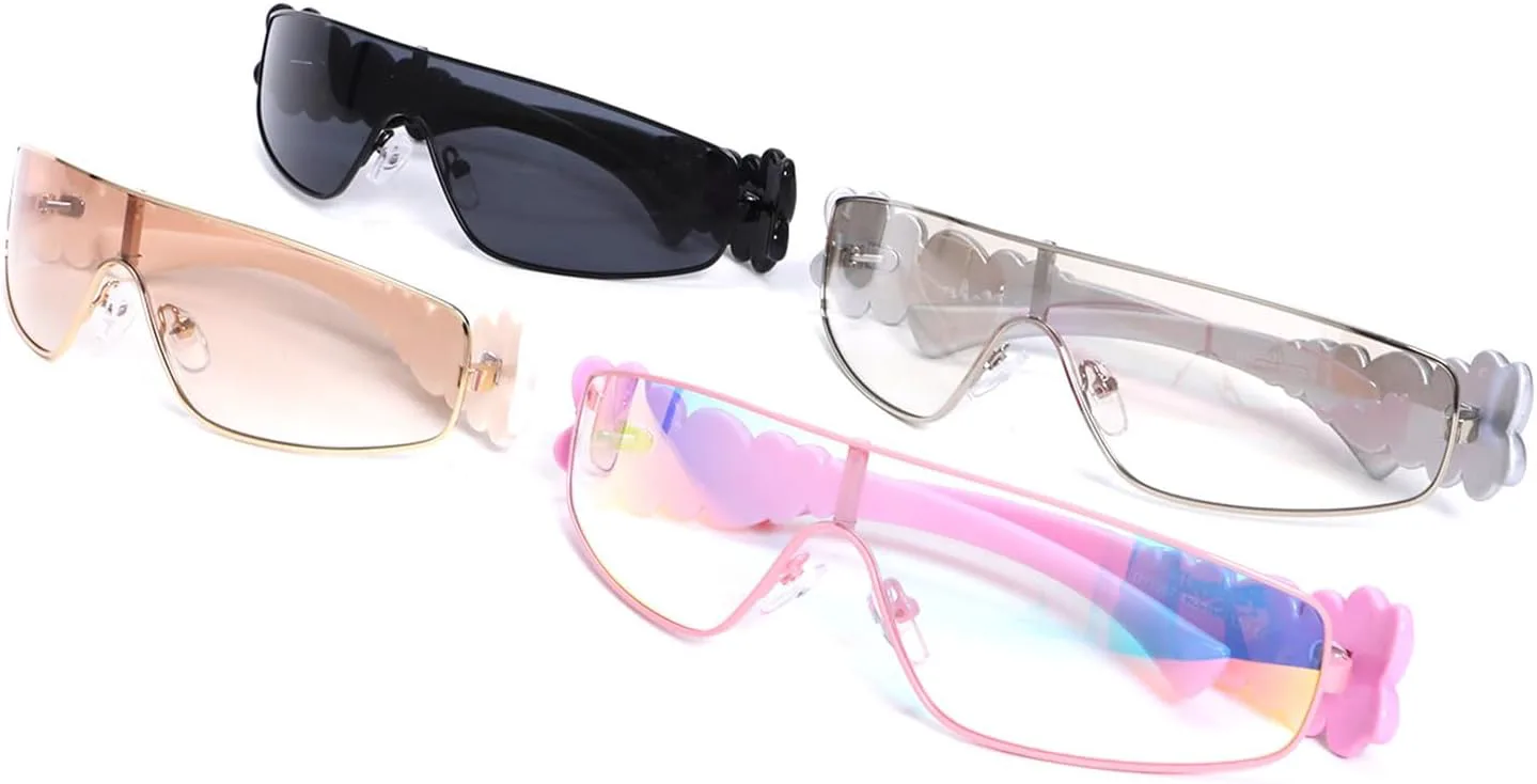 Солнцезащитные очки Helena Wrap Around Y2K в форме сердца для женщин и мужчин, модные, увеличенного размера, в форме щита, для вечеринок в стиле «любовь в сердце», C3
Солнцезащитные очки Helena Wrap Around Y2K в форме сердца для женщин и мужчин, модные, увеличенного размера, в форме щита, для вечеринок в стиле «любовь в сердце», C3