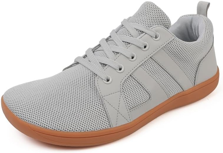 Мужские кроссовки с широкой носочной частью, босоножки, дышащая сетка, нулевая разница в подошве, для ходьбы, тенниса, бега, тренировок и джоггинга Generic, серый
Мужские кроссовки с широкой носочной частью, босоножки, дышащая сетка, нулевая разница в подошве, для ходьбы, тенниса, бега, тренировок и джоггинга Generic, серый