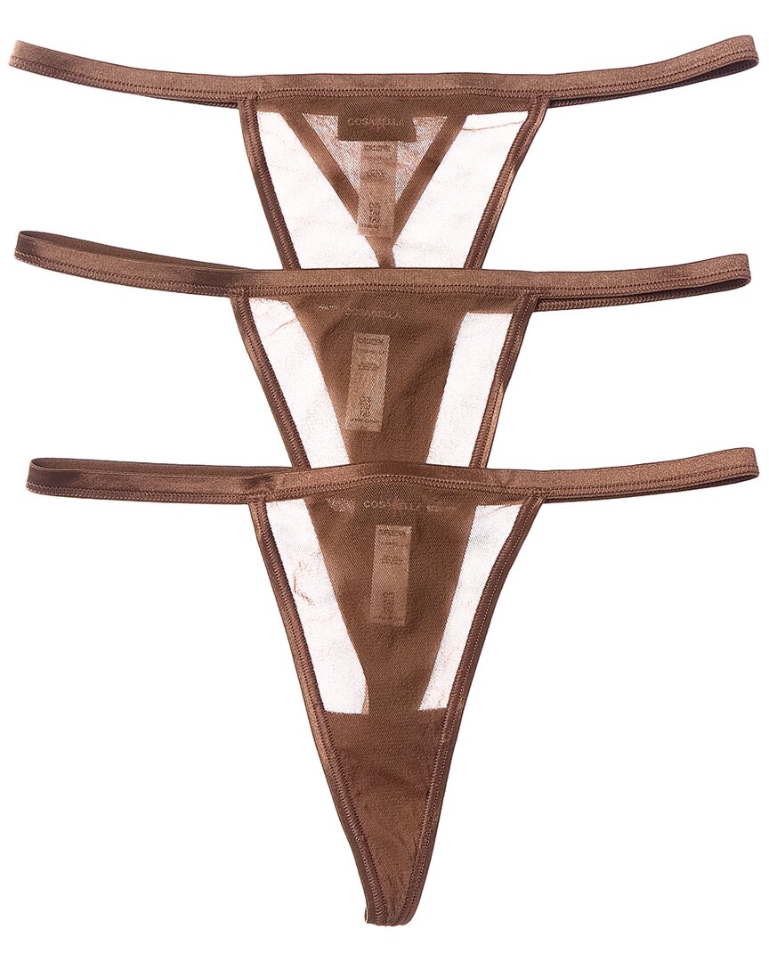 Cosabella 3 шт Soire Confidence стринги, мультиколор
Cosabella 3 шт Soire Confidence стринги, мультиколор