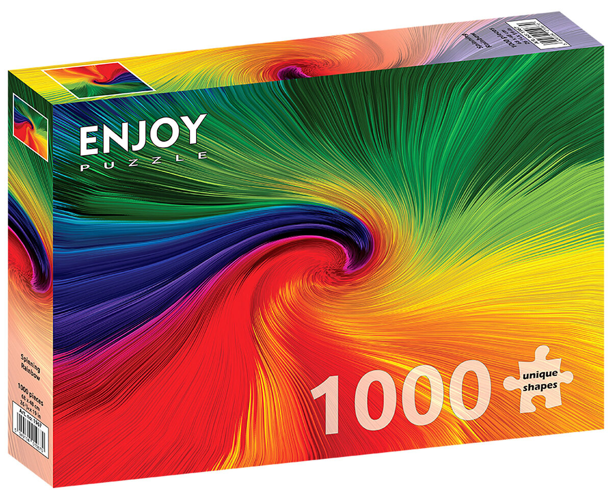 Пазл «Вращающаяся радуга», 1000 шт. Enjoy
Пазл «Вращающаяся радуга», 1000 шт. Enjoy