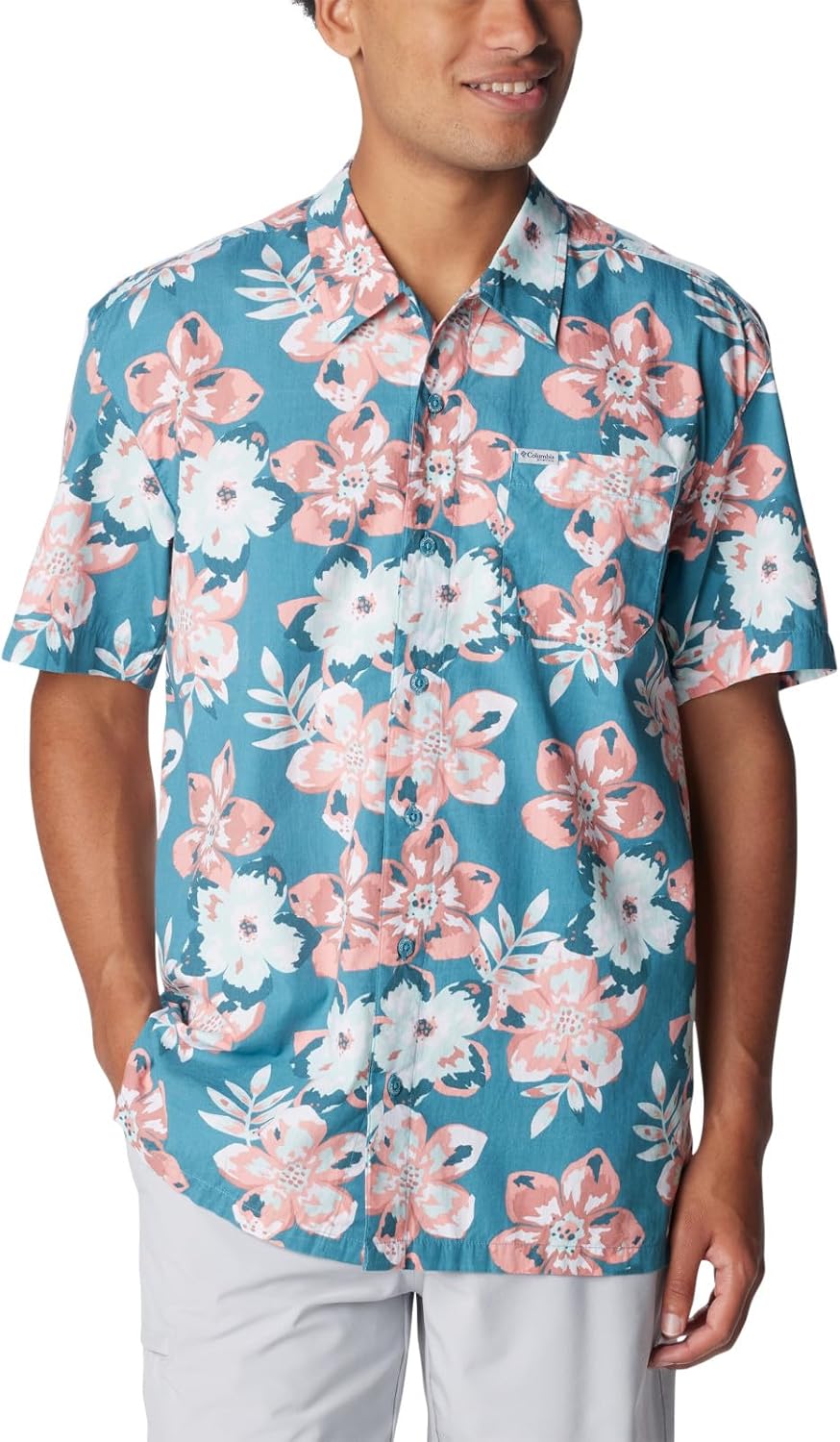 Мужская рубашка Columbia Super Tamiami с длинным рукавом, Canyon Blue/Botanicraze
Мужская рубашка Columbia Super Tamiami с длинным рукавом, Canyon Blue/Botanicraze