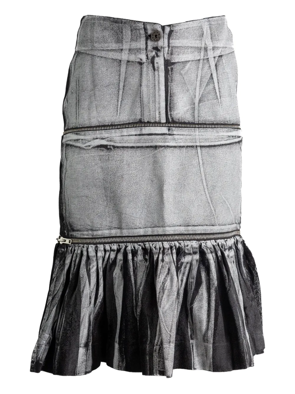 Юбка с оборками и молнией Vaquera, черный
Юбка с оборками и молнией Vaquera, черный