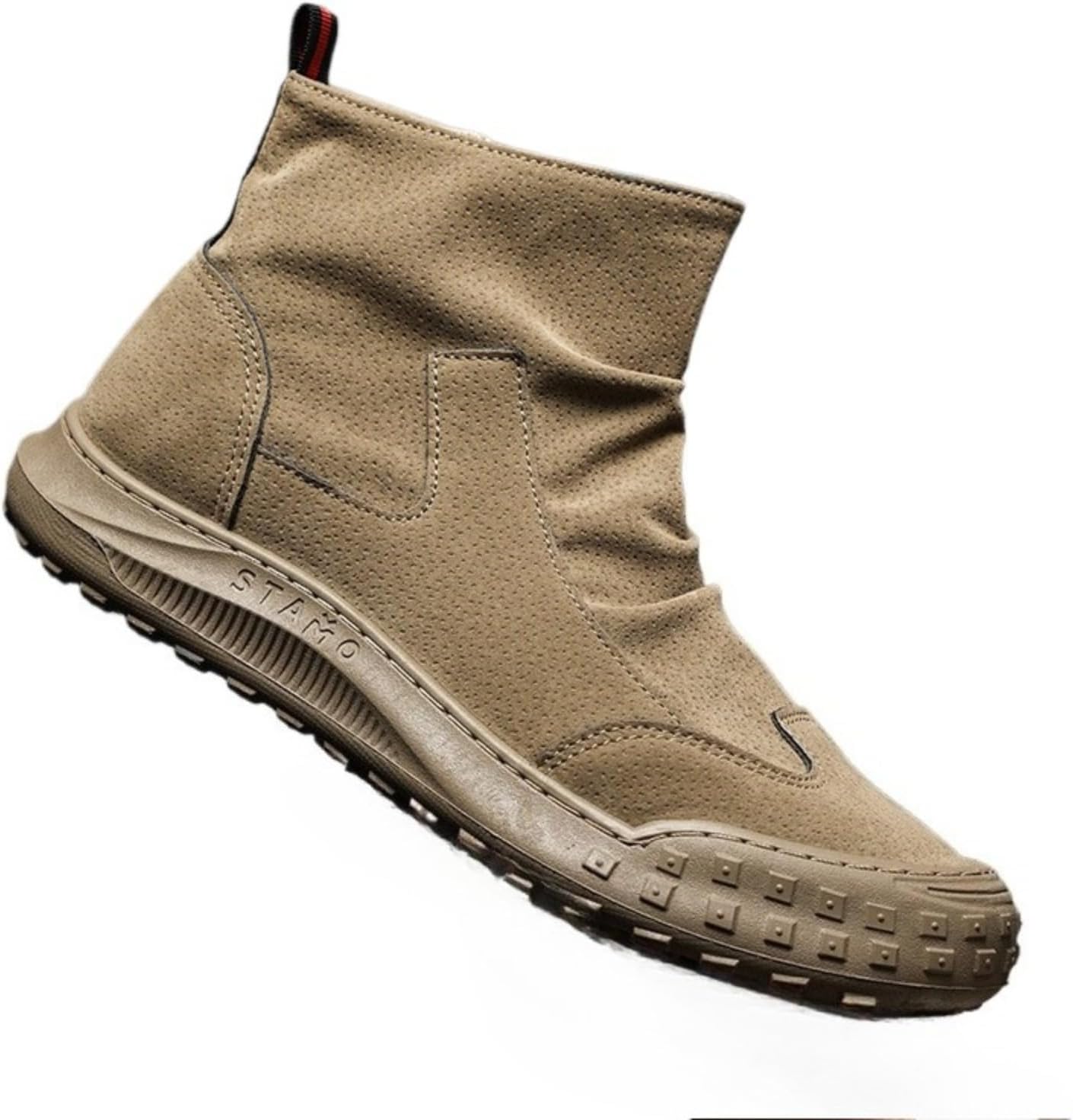 Мужские замшевые походные ботинки средней высоты, с боковой молнией, ботинки с толстой подошвой для прогулок по тропам Azttoztto, хаки
Мужские замшевые походные ботинки средней высоты, с боковой молнией, ботинки с толстой подошвой для прогулок по тропам Azttoztto, хаки