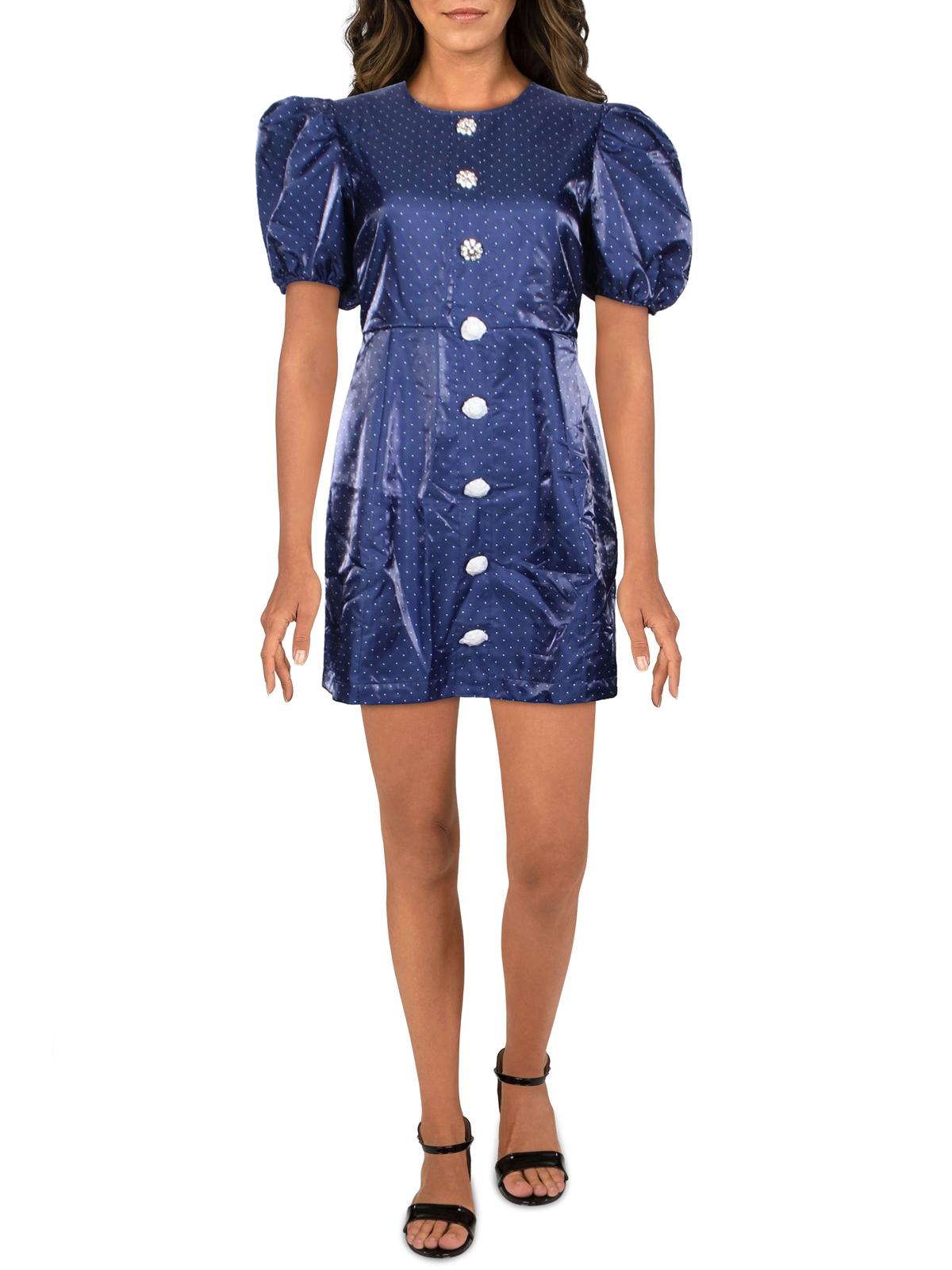 Короткое мини-платье для вечеринок для женщин-юниоров Danielle Bernstein, цвет navy dots
Короткое мини-платье для вечеринок для женщин-юниоров Danielle Bernstein, цвет navy dots