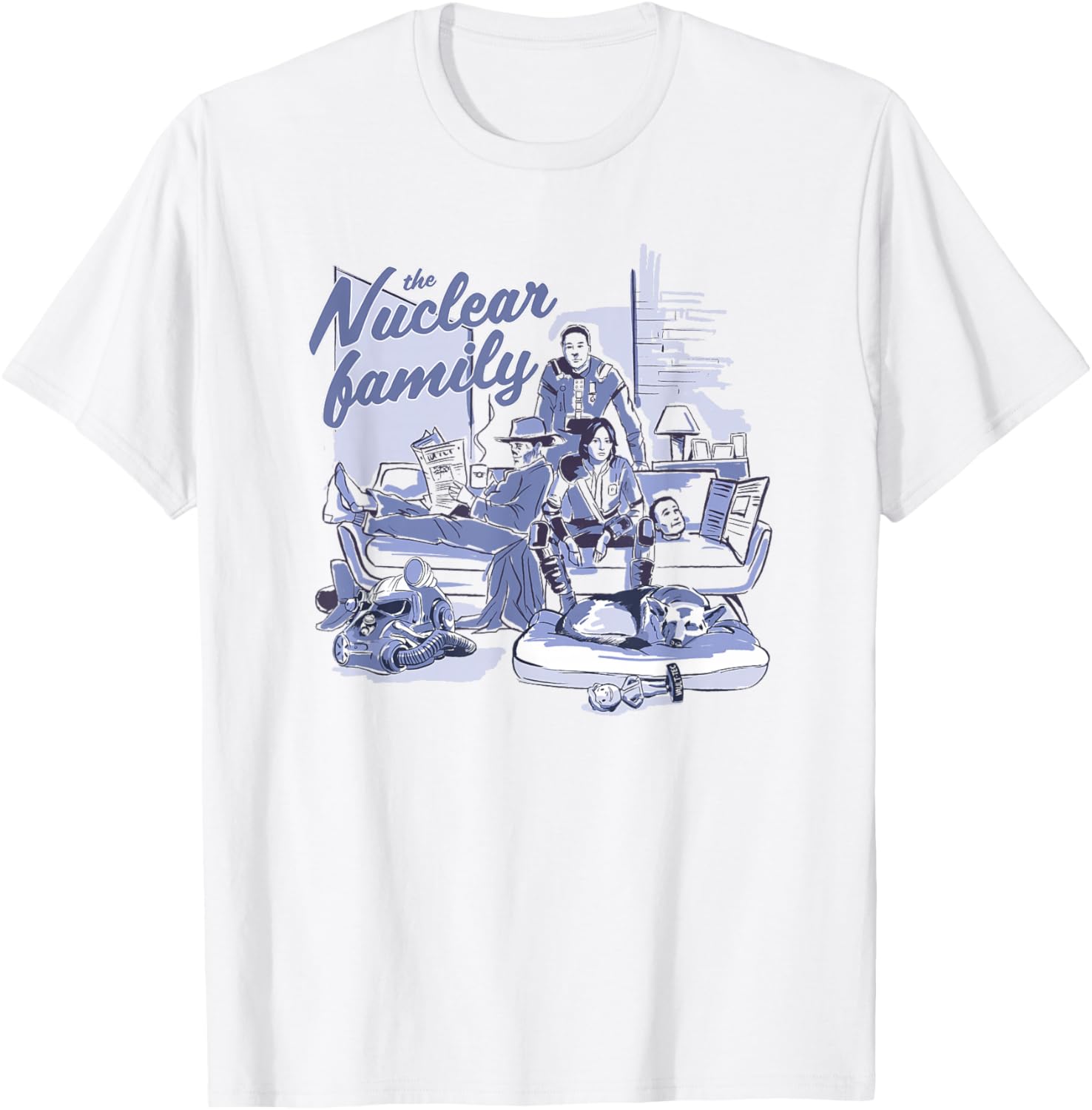 Футболка Fallout - The Nuclear Family, белая
Футболка Fallout - The Nuclear Family, белая