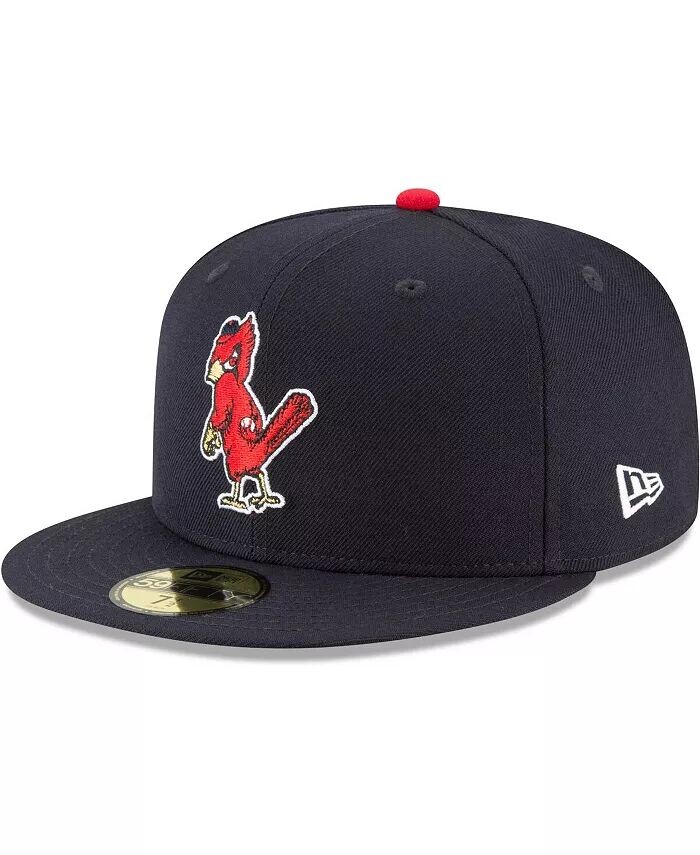 Мужская темно-синяя шляпа St. Louis Cardinals Cooperstown Collection Wool 59FIFTY New Era, синий
Мужская темно-синяя шляпа St. Louis Cardinals Cooperstown Collection Wool 59FIFTY New Era, синий
