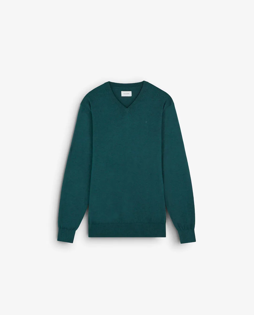 Мужской хлопковый джемпер Scalpers, темно-зеленый
Мужской хлопковый джемпер Scalpers, темно-зеленый