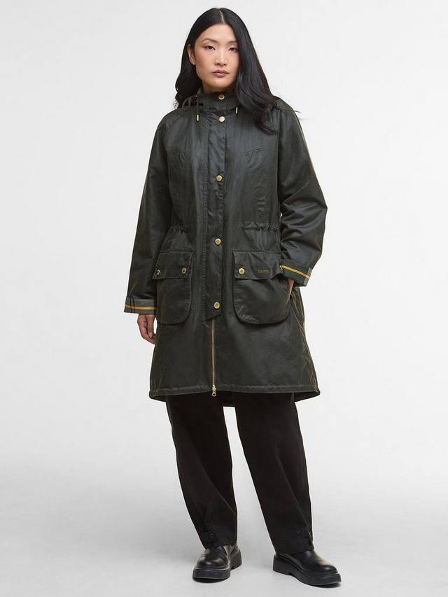 Парка Marcy из вощеной смесовой хлопка Barbour
Парка Marcy из вощеной смесовой хлопка Barbour