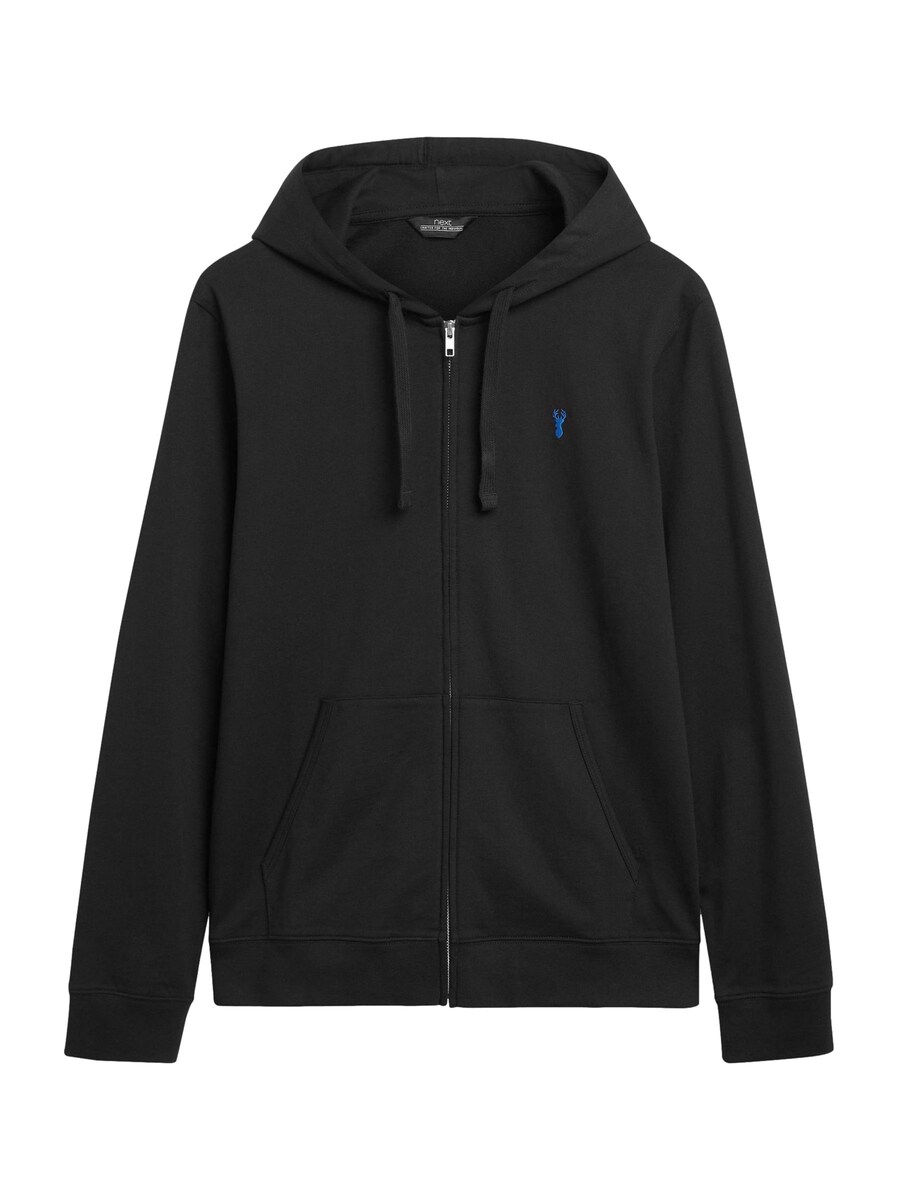 Толстовка с капюшоном на молнии Next, черный
Толстовка с капюшоном на молнии Next, черный