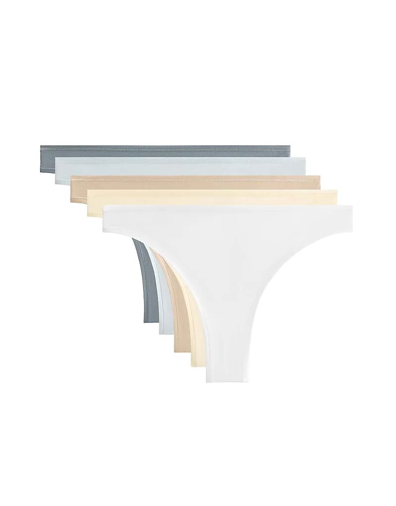 Трусики-бразилиана Oysho 5 из хлопковой смеси, средне-синего цвета
Трусики-бразилиана Oysho 5 из хлопковой смеси, средне-синего цвета