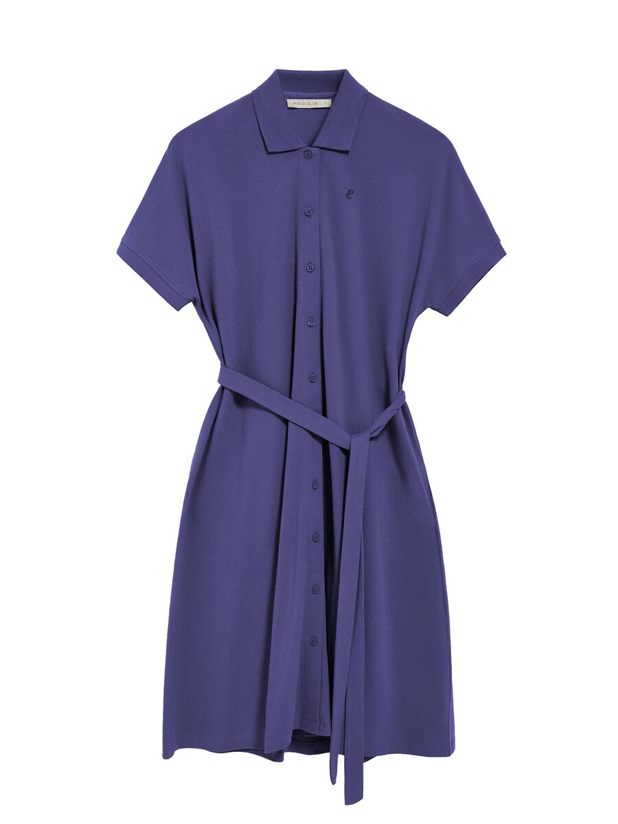 Платье-рубашка Polo Club, фиолетовый
Платье-рубашка Polo Club, фиолетовый