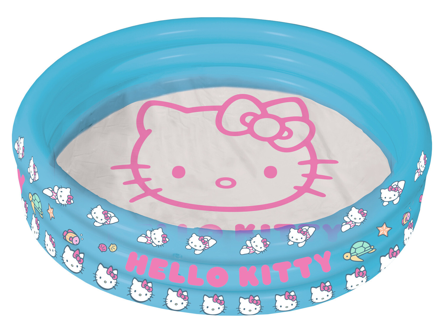 Бассейн Hello Kitty с 3 кольцами, прозрачный синий, 100 x 23 см
Бассейн Hello Kitty с 3 кольцами, прозрачный синий, 100 x 23 см