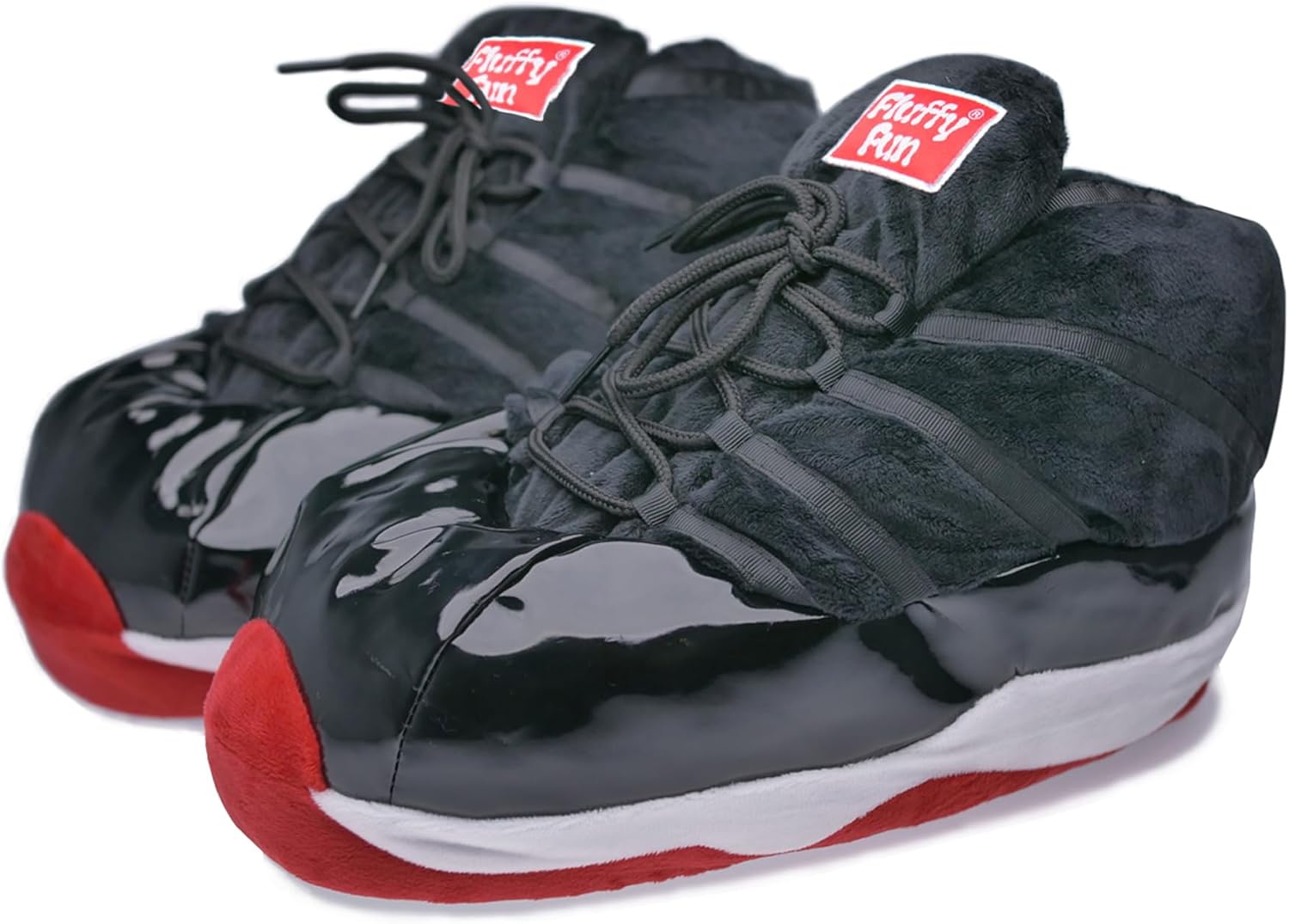 Мягкие домашние тапочки-кроссовки для мужчин, женщин и детей (3 размера, M/L/XL 6,5-13) Fluffyfun, черный
Мягкие домашние тапочки-кроссовки для мужчин, женщин и детей (3 размера, M/L/XL 6,5-13) Fluffyfun, черный