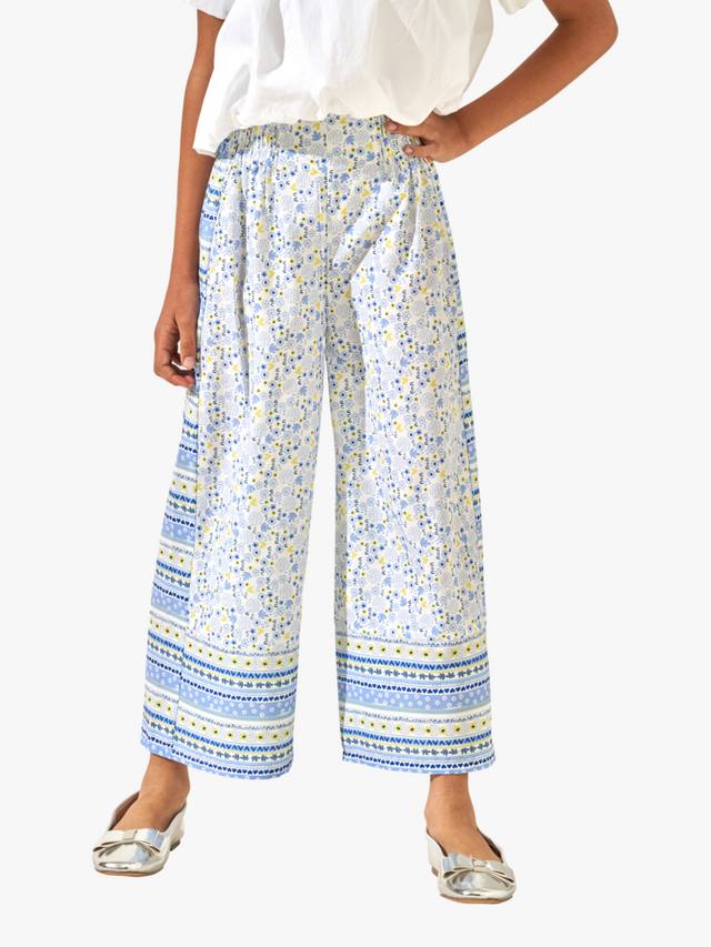 Детские брюки-клеш Serena с цветочным принтом Angel & Rocket, Blue
Детские брюки-клеш Serena с цветочным принтом Angel & Rocket, Blue