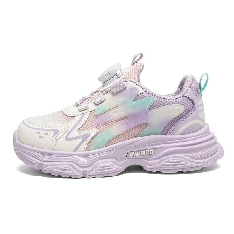 Детские кроссовки для бега WARRIOR, бежевый/розовый/фиолетовый
Детские кроссовки для бега WARRIOR, бежевый/розовый/фиолетовый