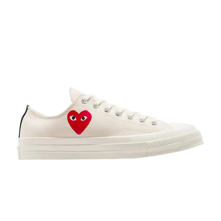 Кроссовки Comme des Garçons PLAY x Chuck 70 Low, цвет Single Heart - Milk, Белый, Кроссовки Comme des Garçons PLAY x Chuck 70 Low, цвет Single Heart - Milk
Кроссовки Comme des Garçons PLAY x Chuck 70 Low, цвет Single Heart - Milk, Белый, Кроссовки Comme des Garçons PLAY x Chuck 70 Low, цвет Single Heart - Milk