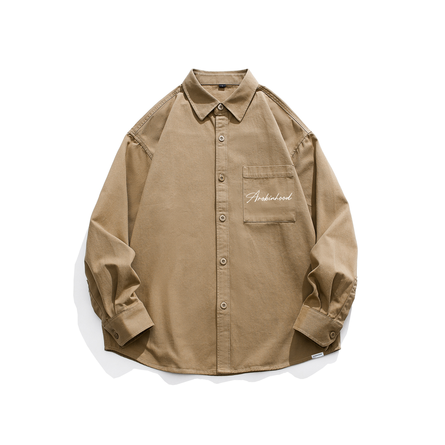 Рубашка унисекс ROBINHOOD, хаки
Рубашка унисекс ROBINHOOD, хаки