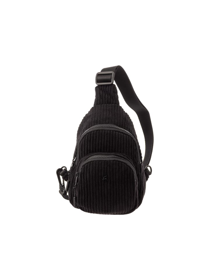 Prato Широкая вельветовая сумка через плечо SC18 черного цвета
Prato Широкая вельветовая сумка через плечо SC18 черного цвета