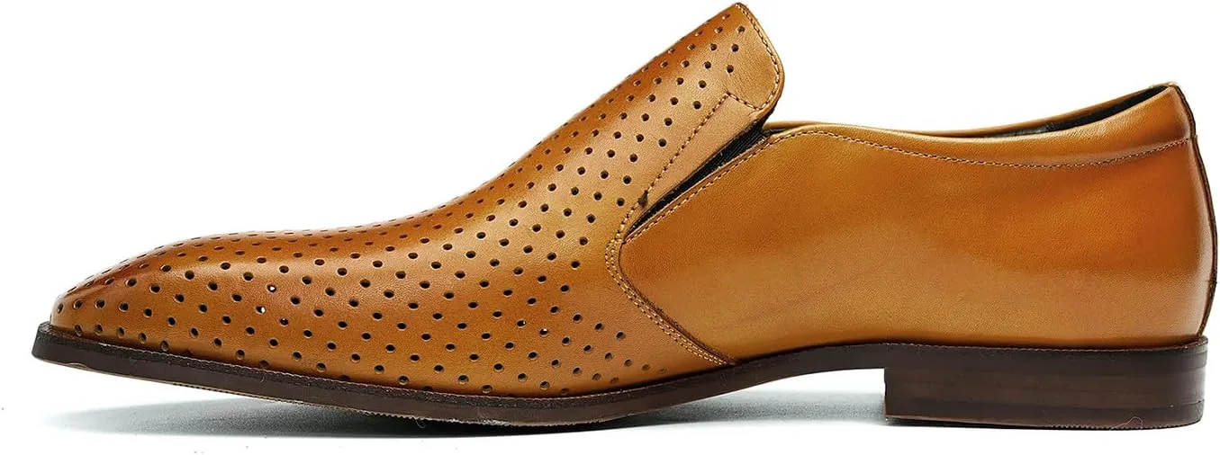 Мужские лоферы Santimon Mens из кожи, деловые и повседневные пенни-лоферы для мужчин, формальная деловая обувь, модные скелетон-слипон, летние мужские прогулочные туфли, коричневый
Мужские лоферы Santimon Mens из кожи, деловые и повседневные пенни-лоферы для мужчин, формальная деловая обувь, модные скелетон-слипон, летние мужские прогулочные туфли, коричневый