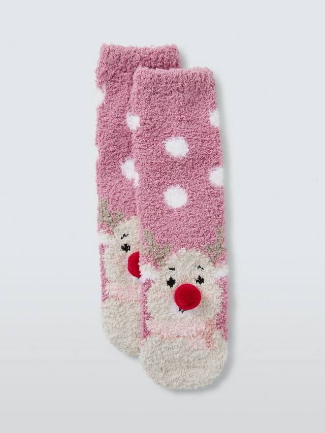 Детские пушистые носочки-тапочки с оленями John Lewis, Multi
Детские пушистые носочки-тапочки с оленями John Lewis, Multi