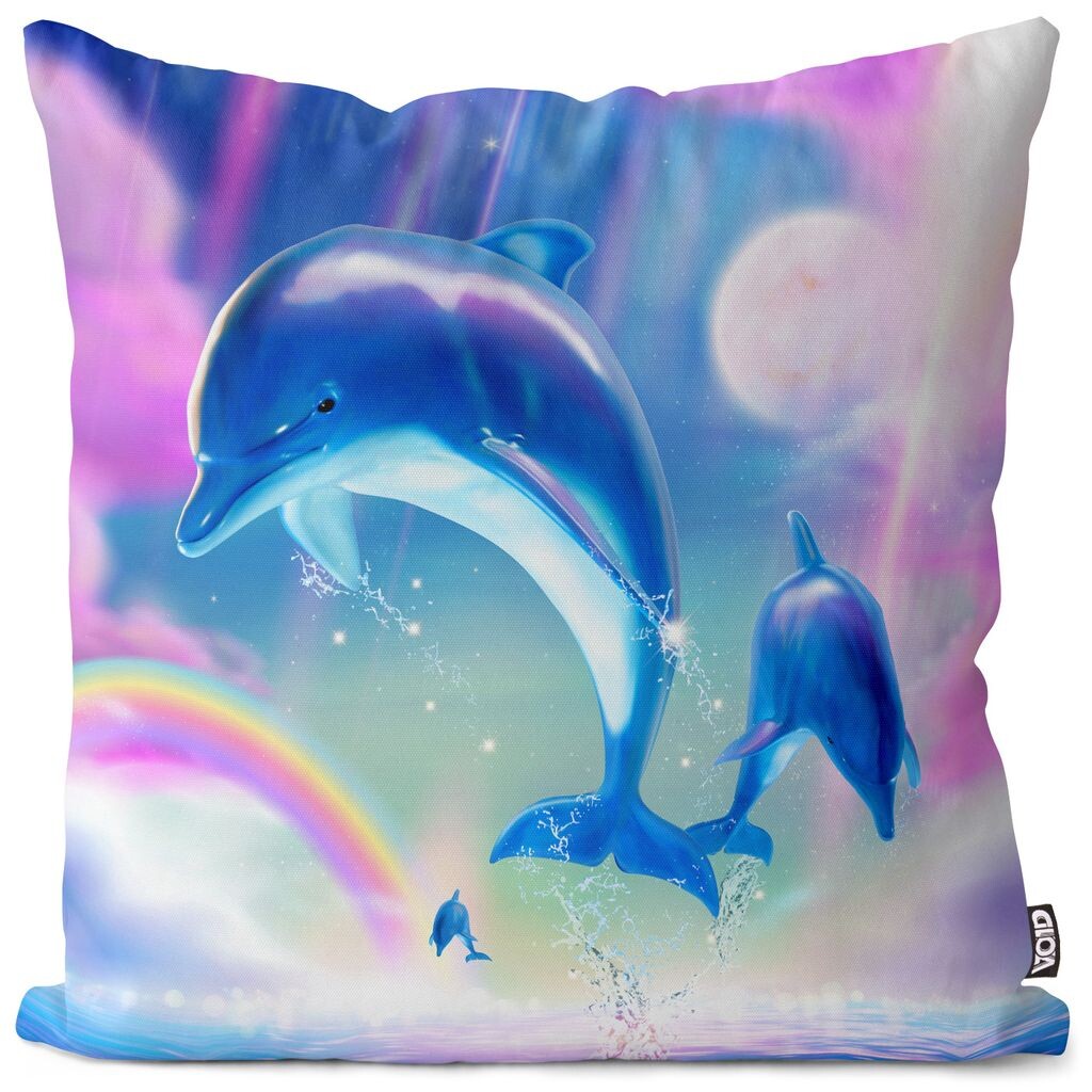 Чехол на подушку VOID Dolphins Rainbow, полиэстер, водонепроницаемая подушка для улицы и дома. Размер: 60 x 60 см.
Чехол на подушку VOID Dolphins Rainbow, полиэстер, водонепроницаемая подушка для улицы и дома. Размер: 60 x 60 см.
